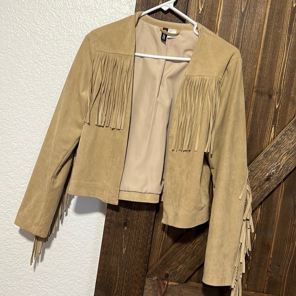 NWOT Fringe jacket, size 8 - Picture 1 of 3